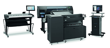 Die Designjet Drucker für den Produktionsdruck lassen sich vielfältig erweitern